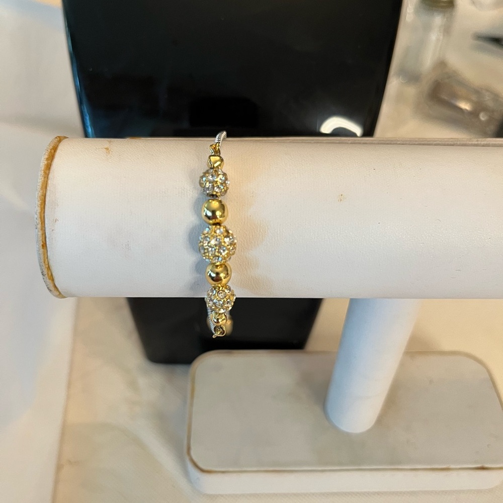 Glimmer Two toned adjustable bracelet. NWT